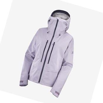 Chaquetas Salomon OUTPEAK GORE-TEX WATERPROOF 3L Mujer Morados | MX 2470BEX